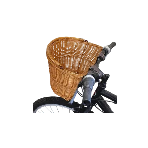 Steamed Wicker Bike Basket - Double Steamed / Light Steamed